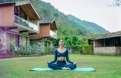 Scenic views and surroundings at Granny's Den Resort near Dehradun